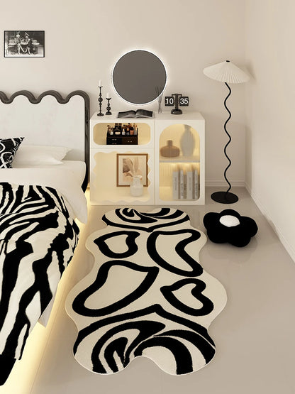 Wave design rug