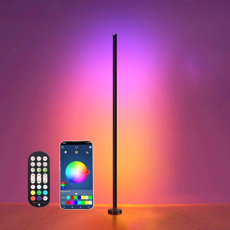 Corner LED light stand