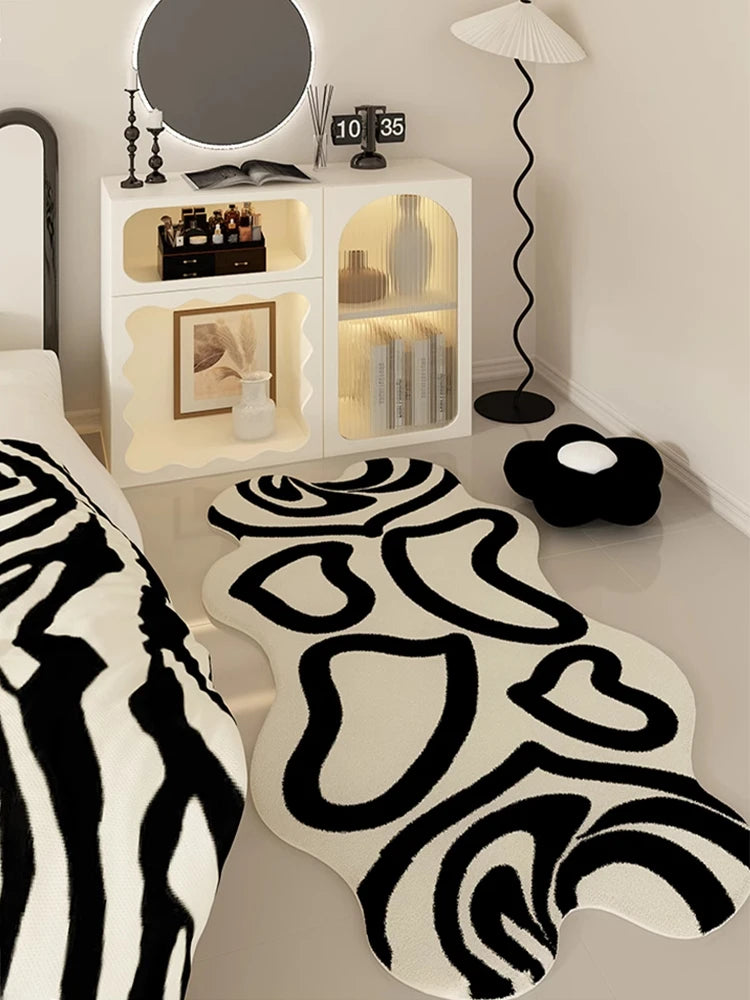 Wave design rug