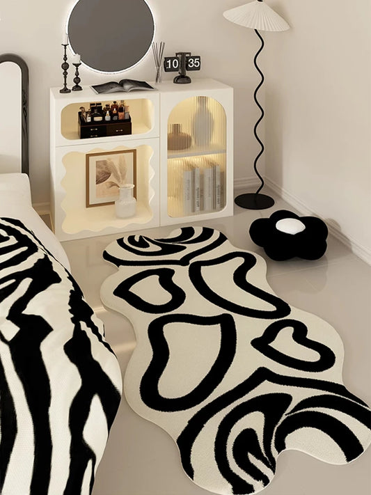 Wave design rug